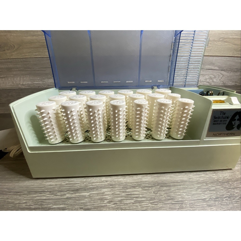 The Switchable‎ Mist Or Dry Hair Setter, 20 Curlers 20 Clips By Northern